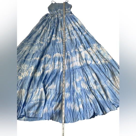 Tiare Hawaii tie dye halter maxi dress - Picture 9 of 11